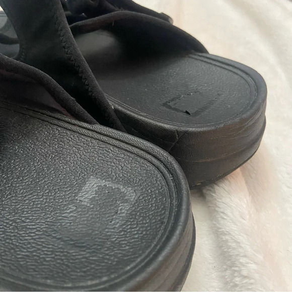 FitFlop Gogh Moc Mens Adjustable Leather Slides - Picture 8 of 8